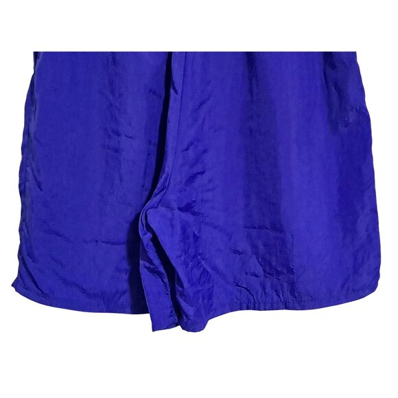 Vintage 90s Reebok Jazzy Nylon L Swim Shorts Elastic Waist Lightweight - Picture 9 of 12